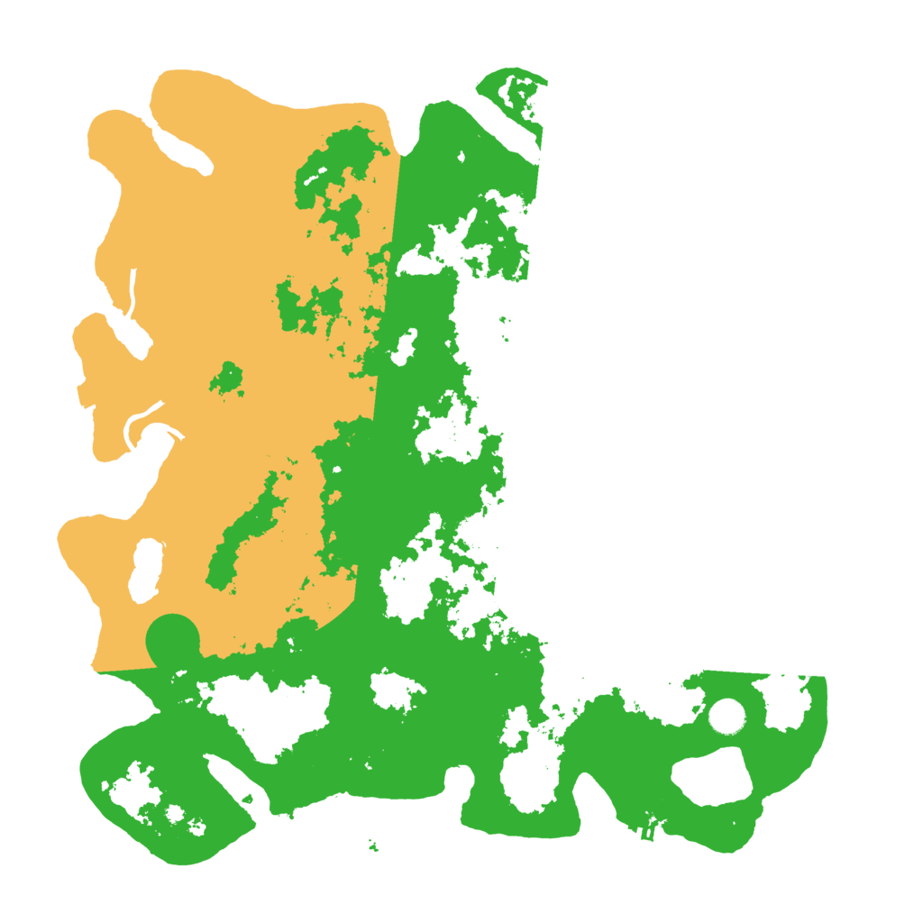 Biome Rust Map: Procedural Map, Size: 4500, Seed: 435795839