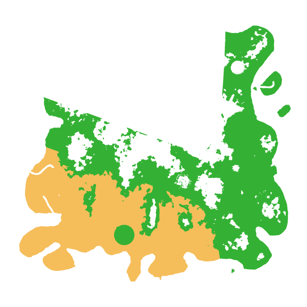 Biome Rust Map: Procedural Map, Size: 4000, Seed: 8741253