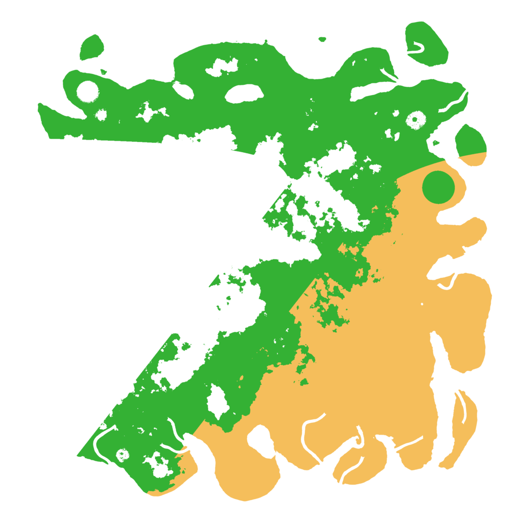 Biome Rust Map: Procedural Map, Size: 4250, Seed: 1786336586