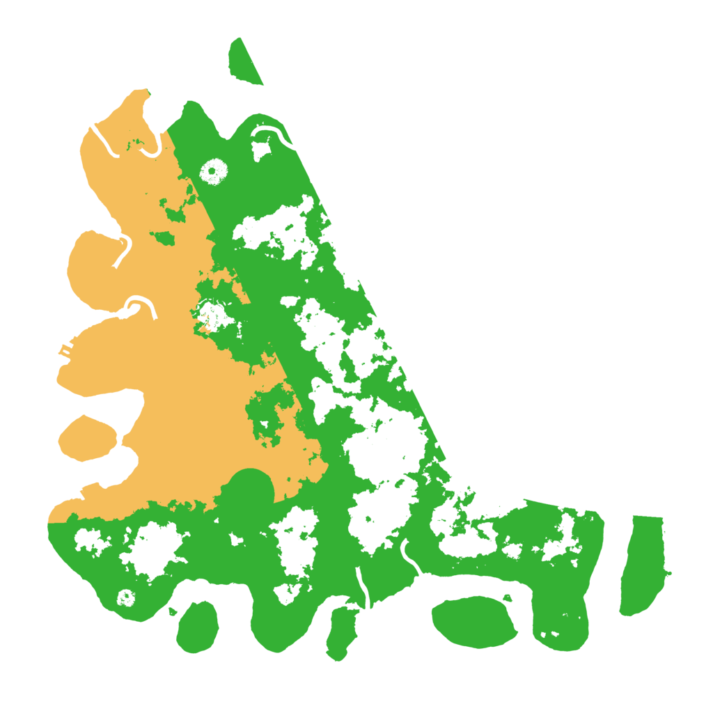 Biome Rust Map: Procedural Map, Size: 4096, Seed: 1071436785