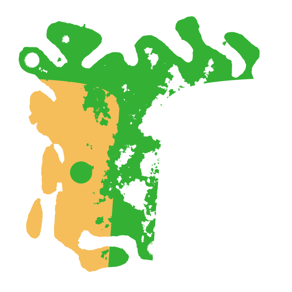 Biome Rust Map: Procedural Map, Size: 3500, Seed: 874108575