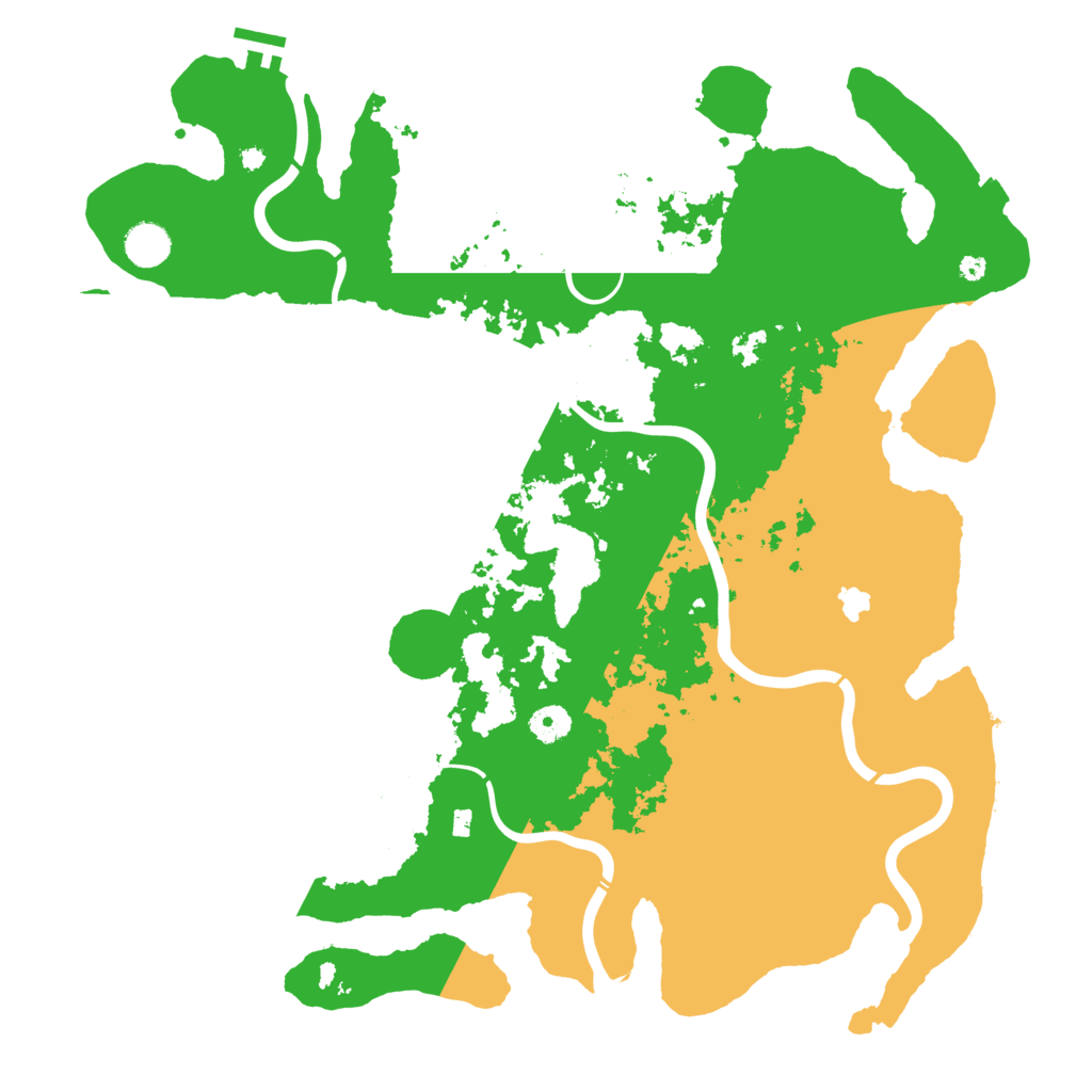 Biome Rust Map: Procedural Map, Size: 4250, Seed: 1429942392