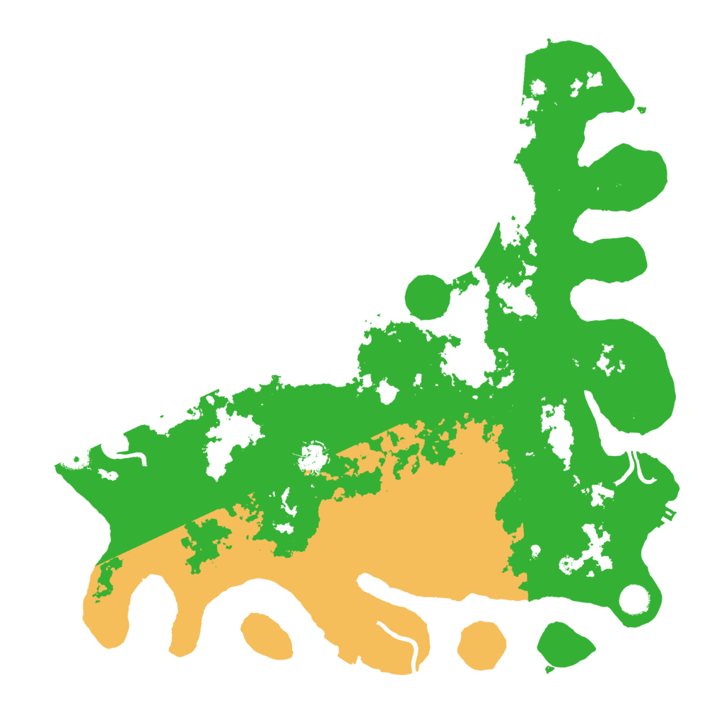 Biome Rust Map: Procedural Map, Size: 4250, Seed: 32357