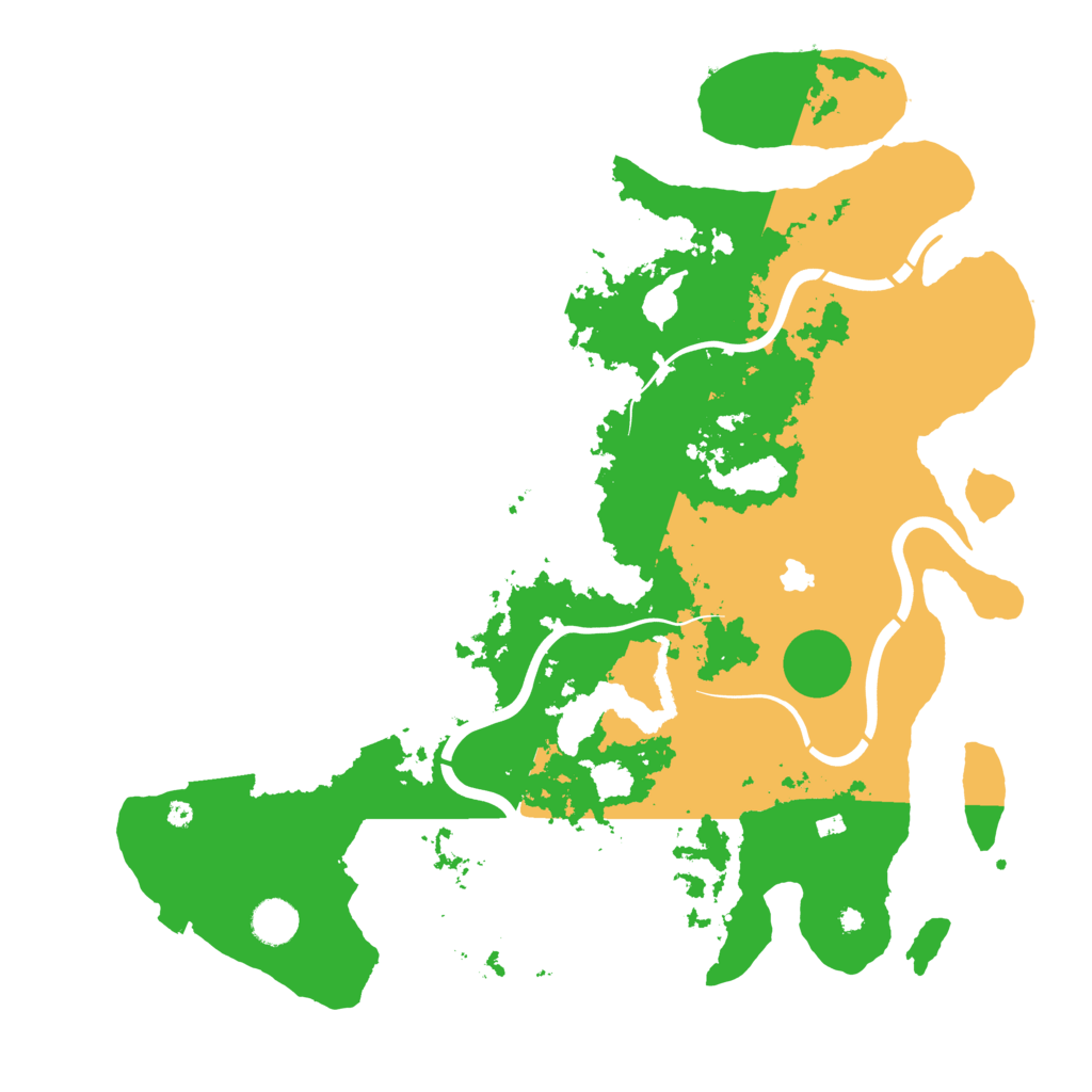 Biome Rust Map: Procedural Map, Size: 4250, Seed: 904618859