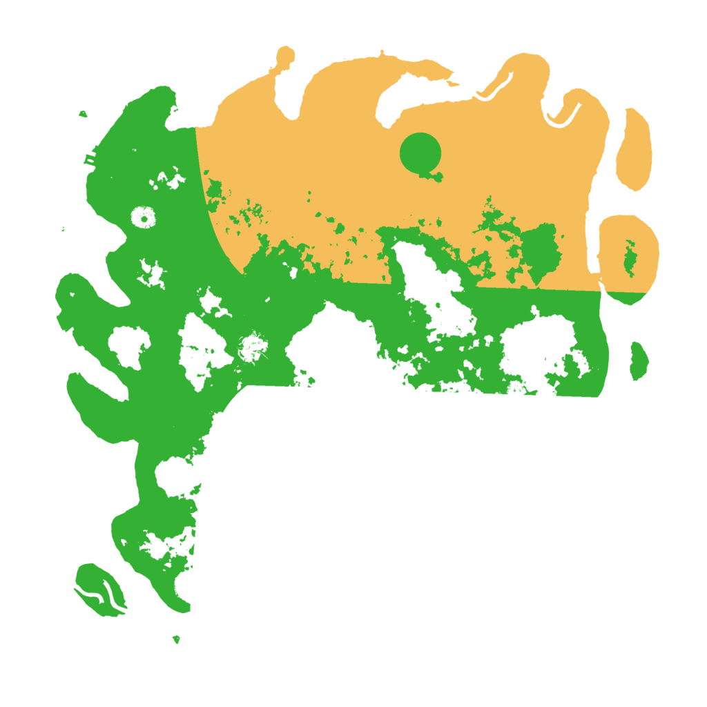 Biome Rust Map: Procedural Map, Size: 4500, Seed: 1066045504