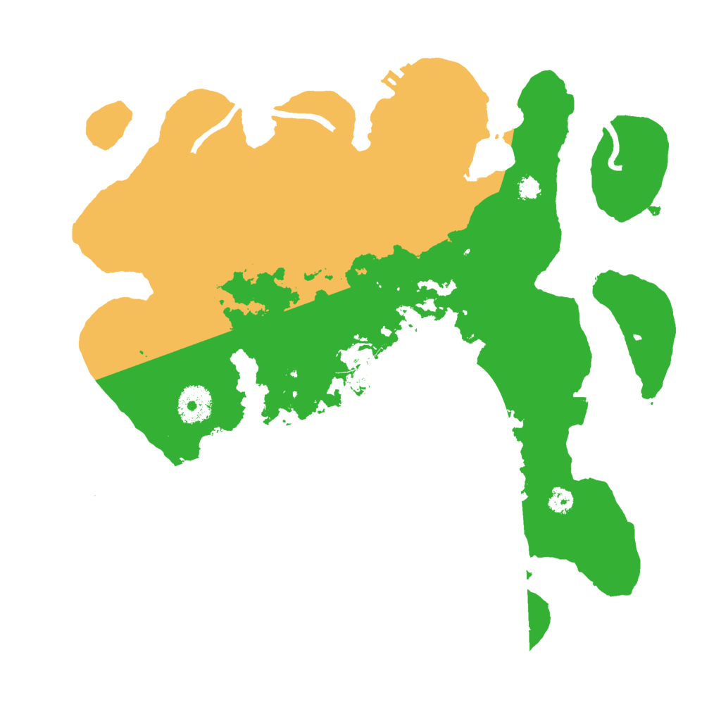 Biome Rust Map: Procedural Map, Size: 3000, Seed: 871641707