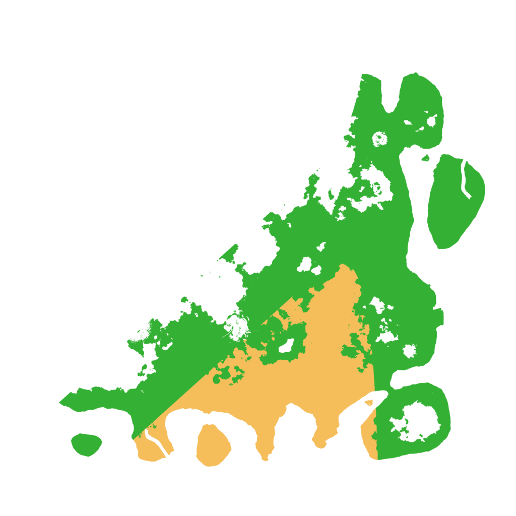 Biome Rust Map: Procedural Map, Size: 3500, Seed: 2120430730