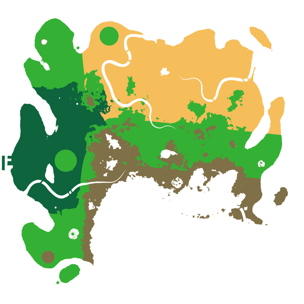 Biome Rust Map: Procedural Map, Size: 4250, Seed: 150833912