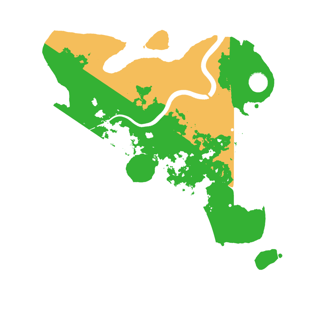 Biome Rust Map: Procedural Map, Size: 3000, Seed: 1501897560