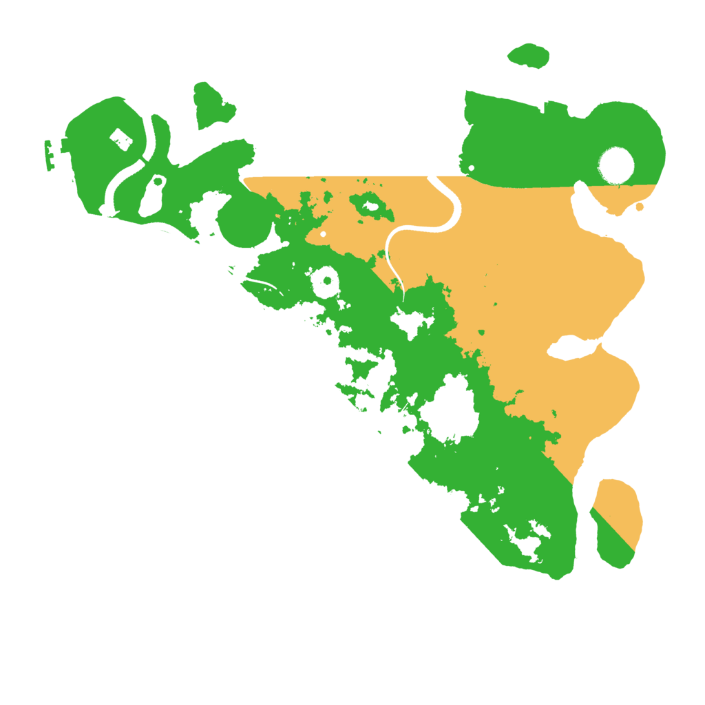 Biome Rust Map: Procedural Map, Size: 3500, Seed: 1789299913