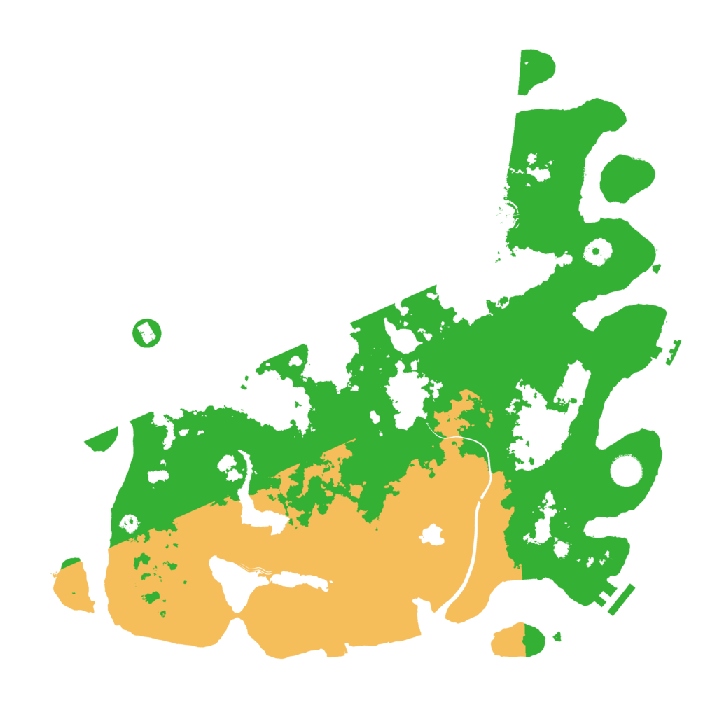 Biome Rust Map: Procedural Map, Size: 4000, Seed: 31875