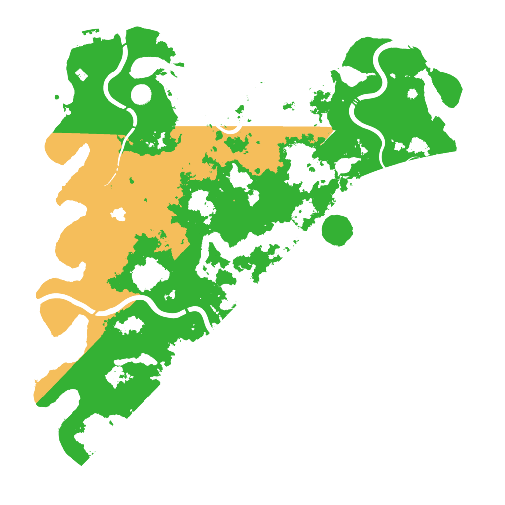 Biome Rust Map: Procedural Map, Size: 4500, Seed: 873548