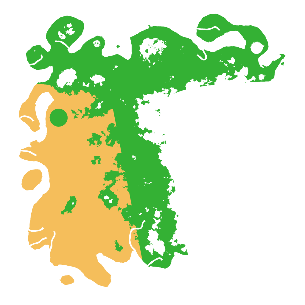 Biome Rust Map: Procedural Map, Size: 4500, Seed: 2926335