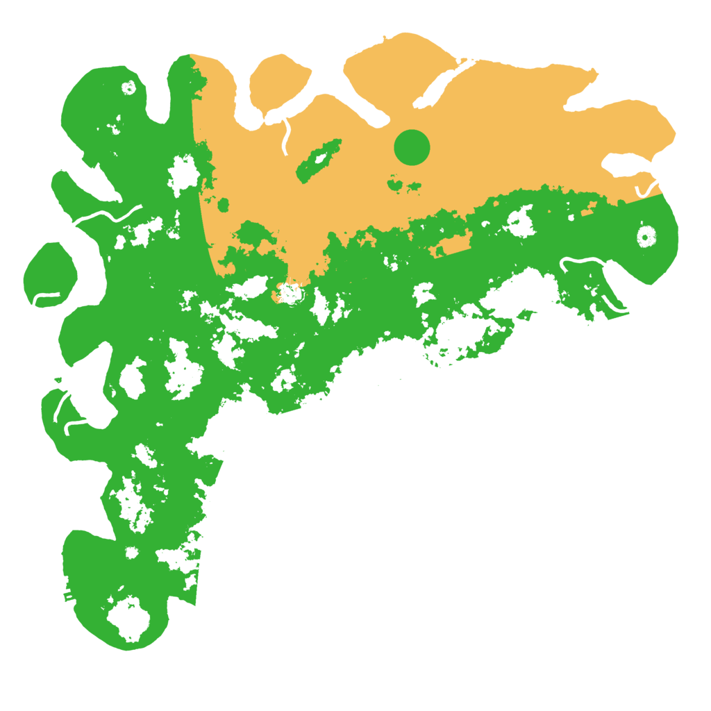 Biome Rust Map: Procedural Map, Size: 5201, Seed: 2211
