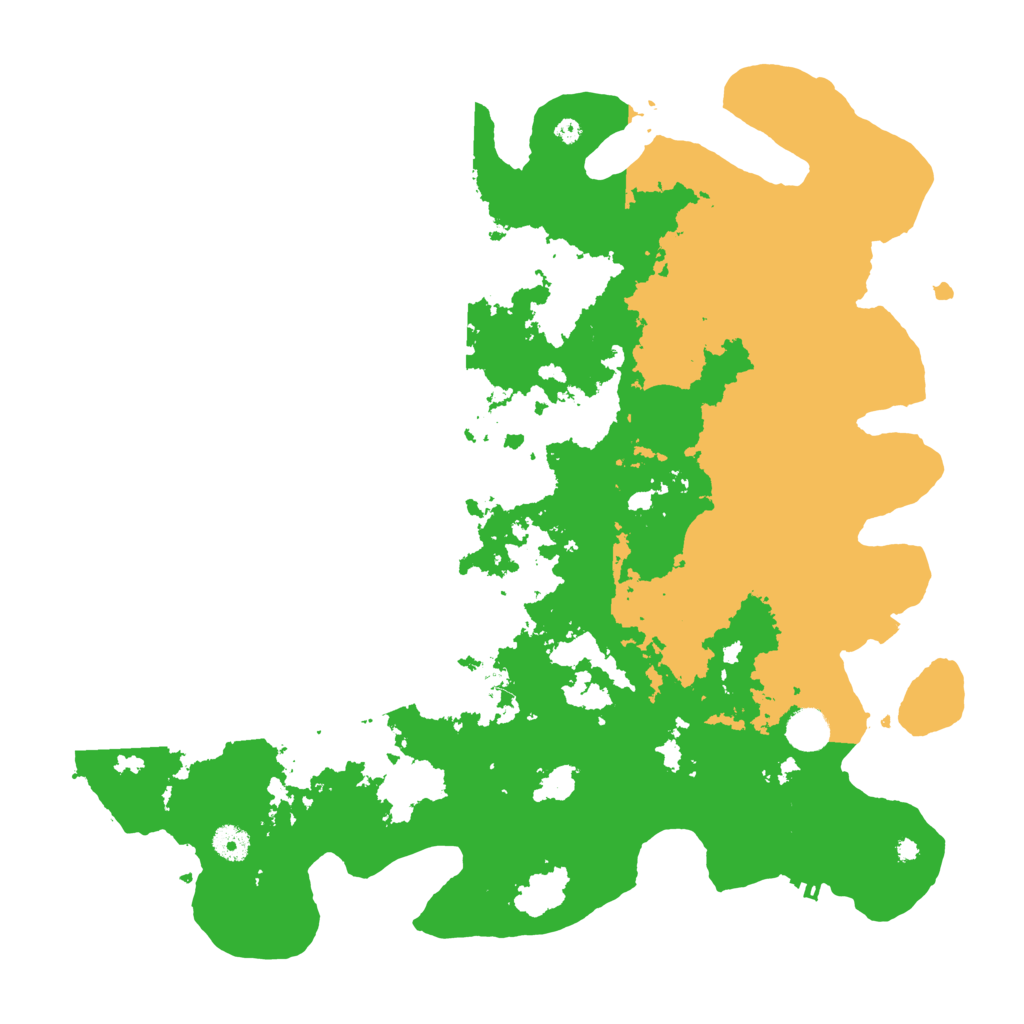 Biome Rust Map: Procedural Map, Size: 4250, Seed: 709560886