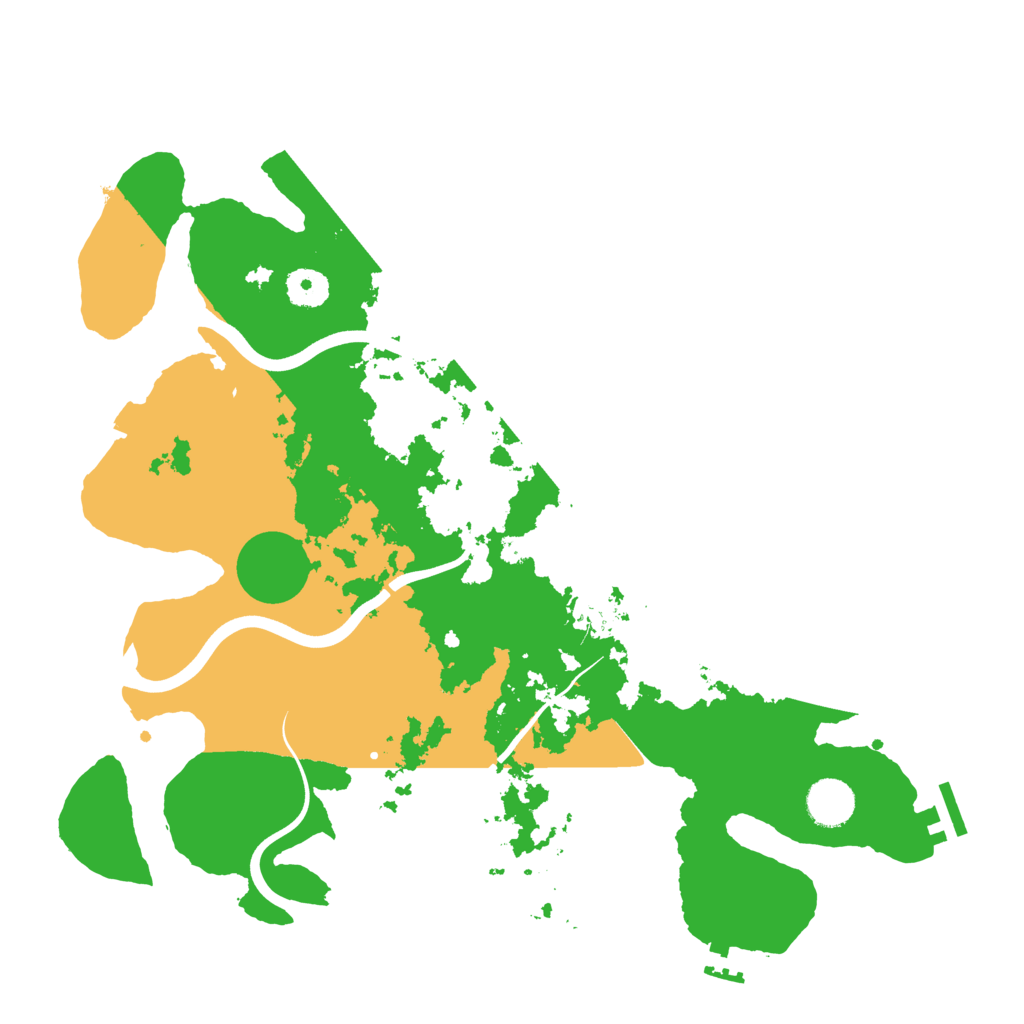 Biome Rust Map: Procedural Map, Size: 3750, Seed: 704001