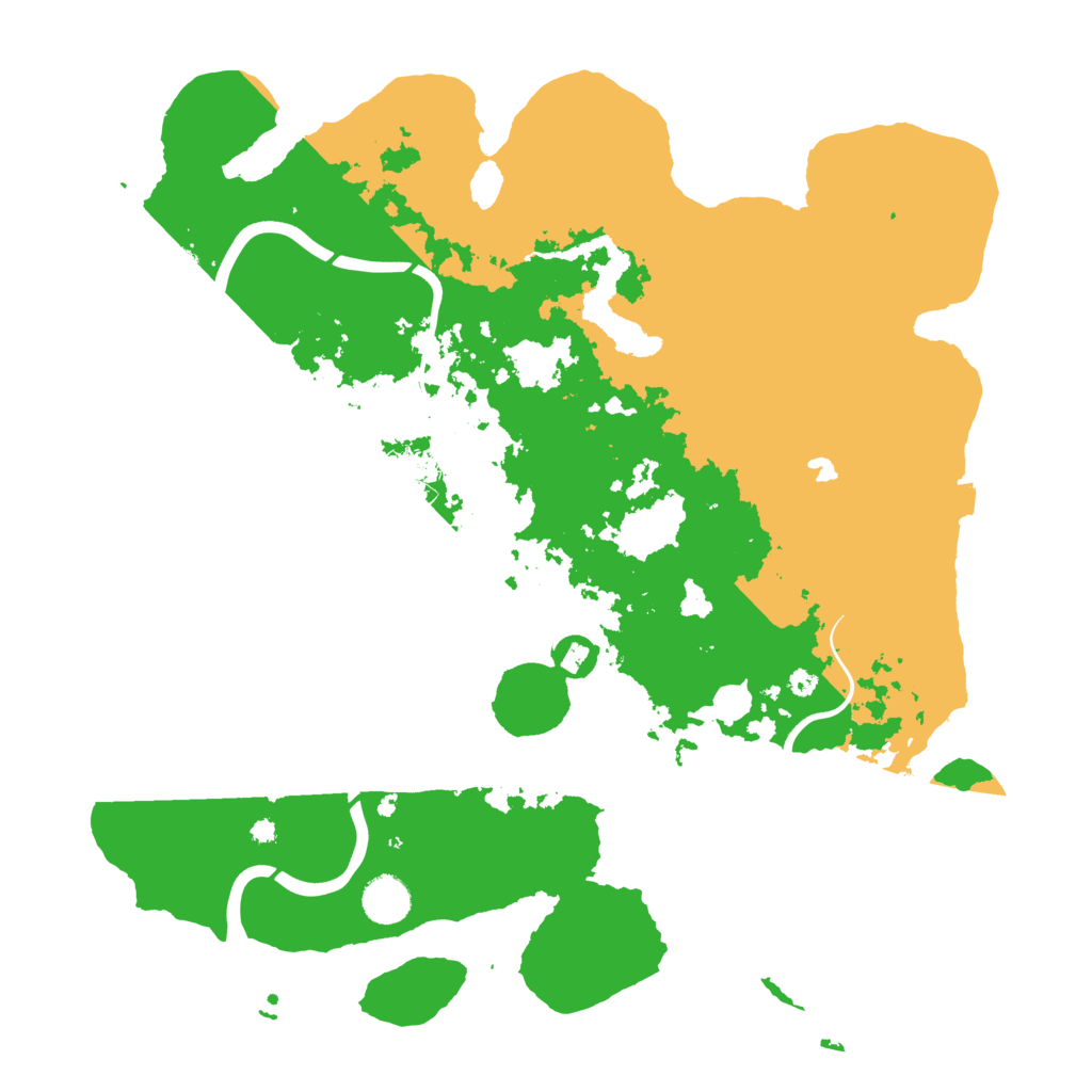 Biome Rust Map: Procedural Map, Size: 4000, Seed: 87906