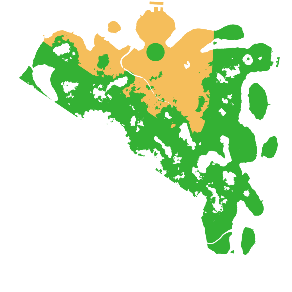 Biome Rust Map: Procedural Map, Size: 4250, Seed: 559147598