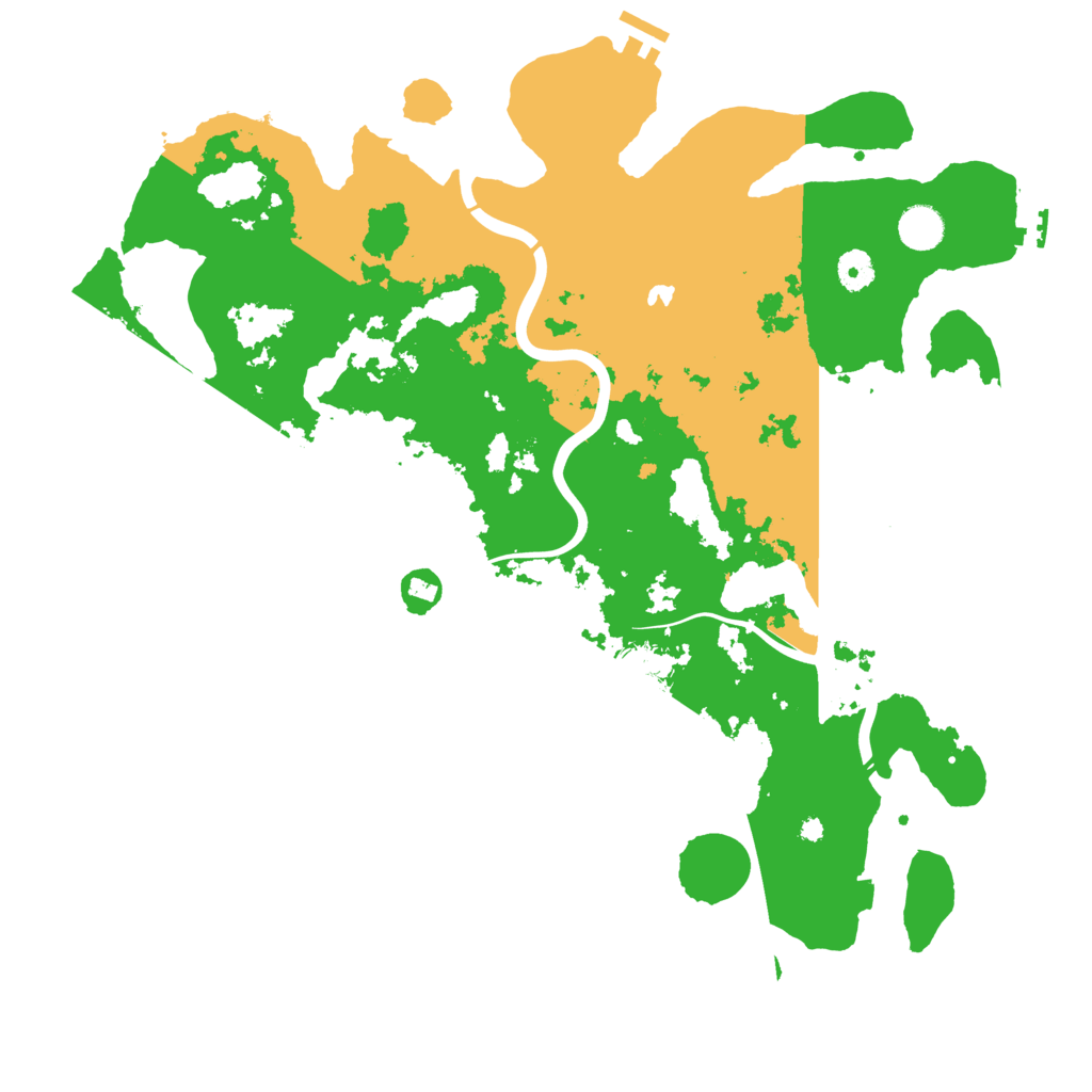 Biome Rust Map: Procedural Map, Size: 4250, Seed: 559147598