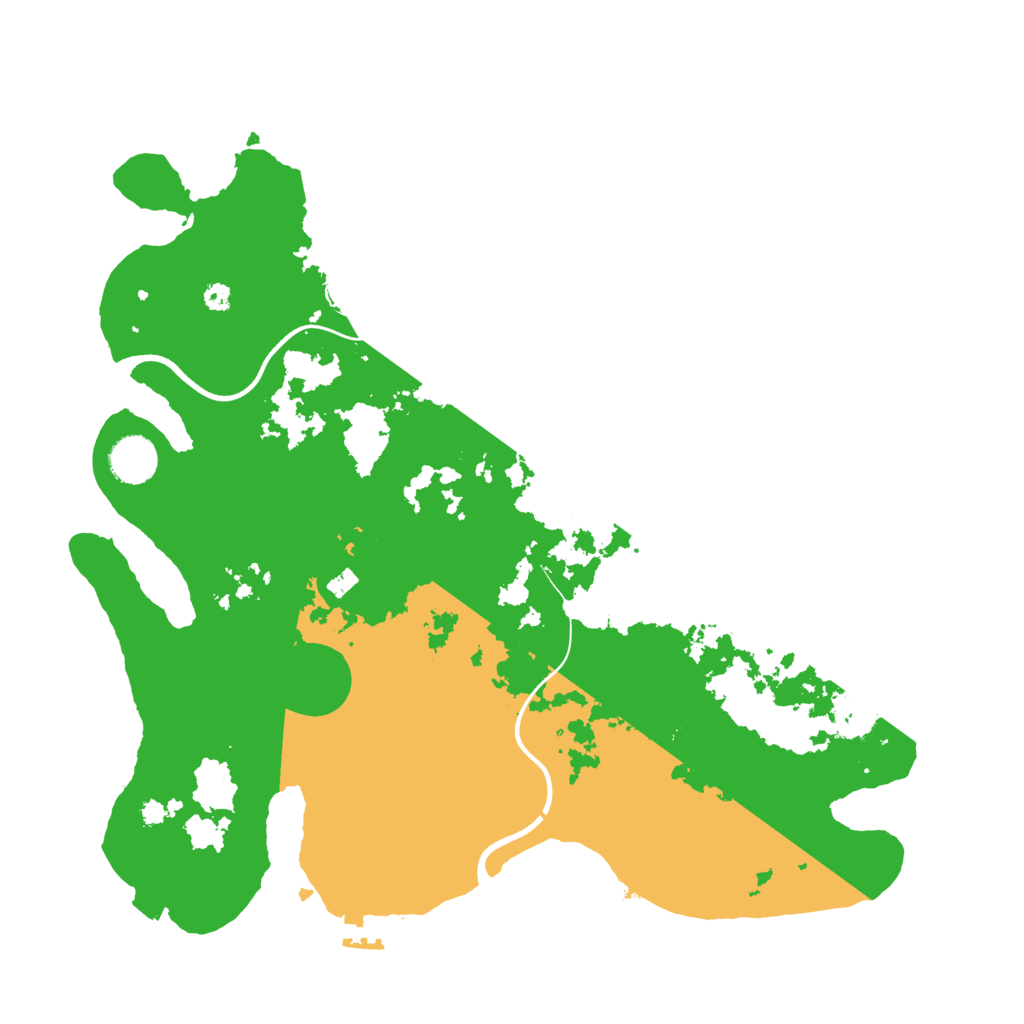 Biome Rust Map: Procedural Map, Size: 3750, Seed: 876378906