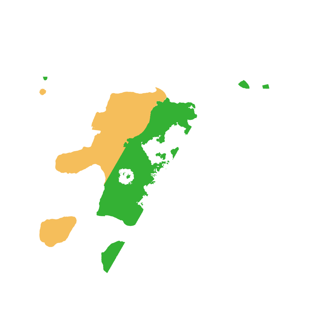 Biome Rust Map: Procedural Map, Size: 2000, Seed: 1660452