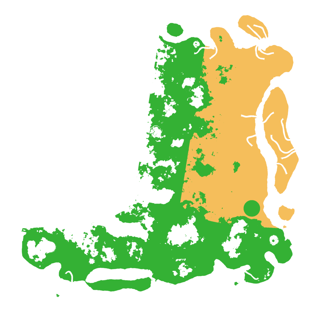 Biome Rust Map: Procedural Map, Size: 5000, Seed: 993240589