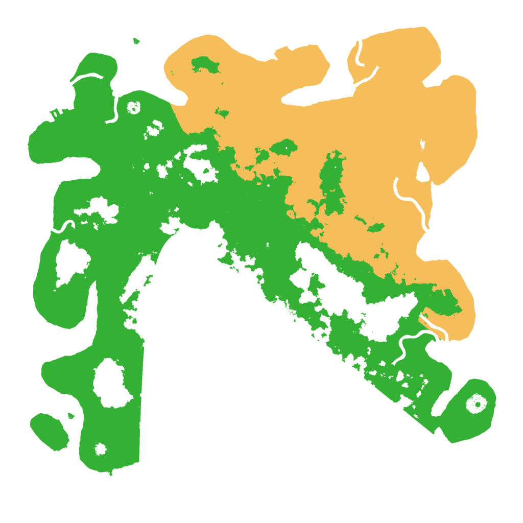 Biome Rust Map: Procedural Map, Size: 4000, Seed: 1734677601