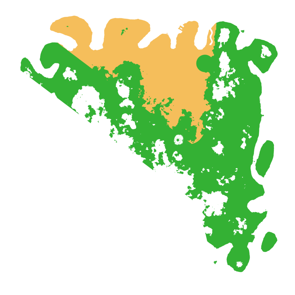 Biome Rust Map: Procedural Map, Size: 4500, Seed: 786382