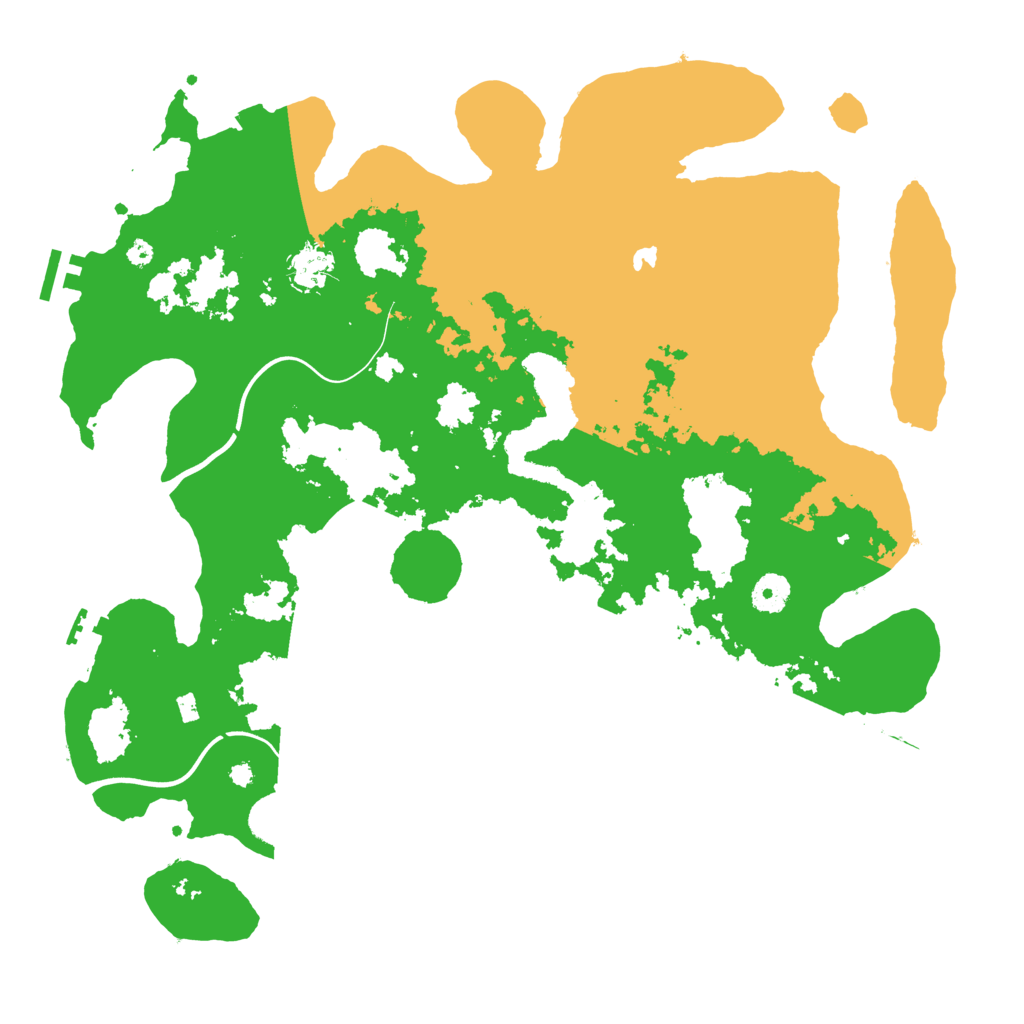 Biome Rust Map: Procedural Map, Size: 4000, Seed: 176987365