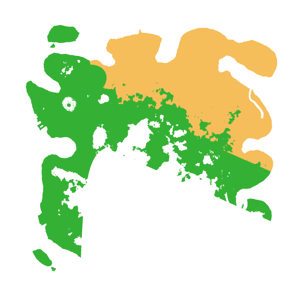 Biome Rust Map: Procedural Map, Size: 3300, Seed: 1271596740