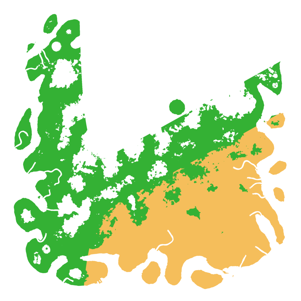Biome Rust Map: Procedural Map, Size: 5500, Seed: 3042024