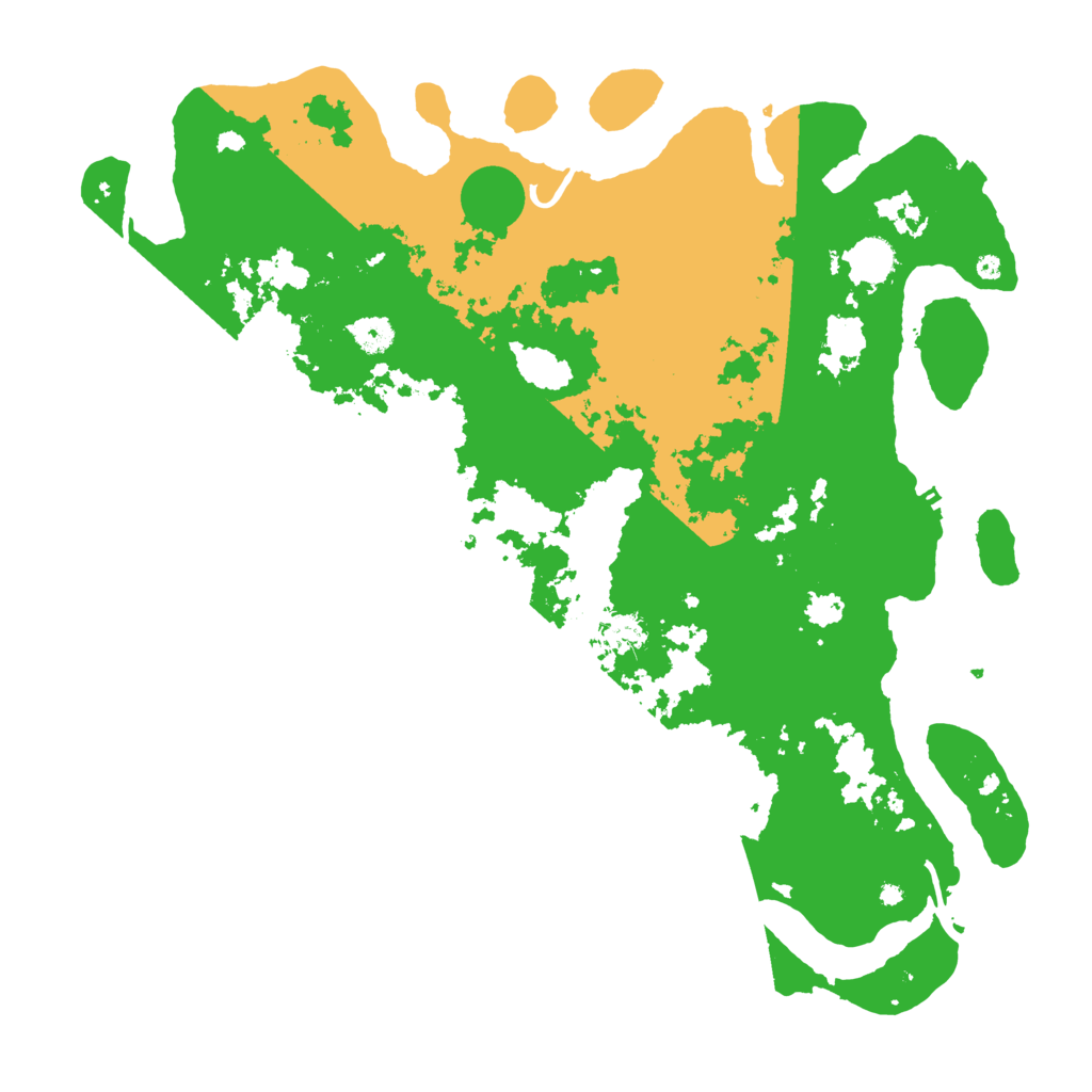 Biome Rust Map: Procedural Map, Size: 4500, Seed: 6531539