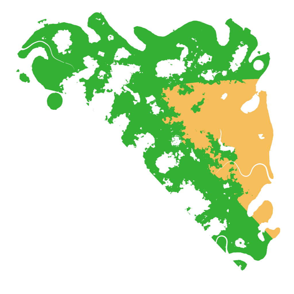 Biome Rust Map: Procedural Map, Size: 5000, Seed: 813448209