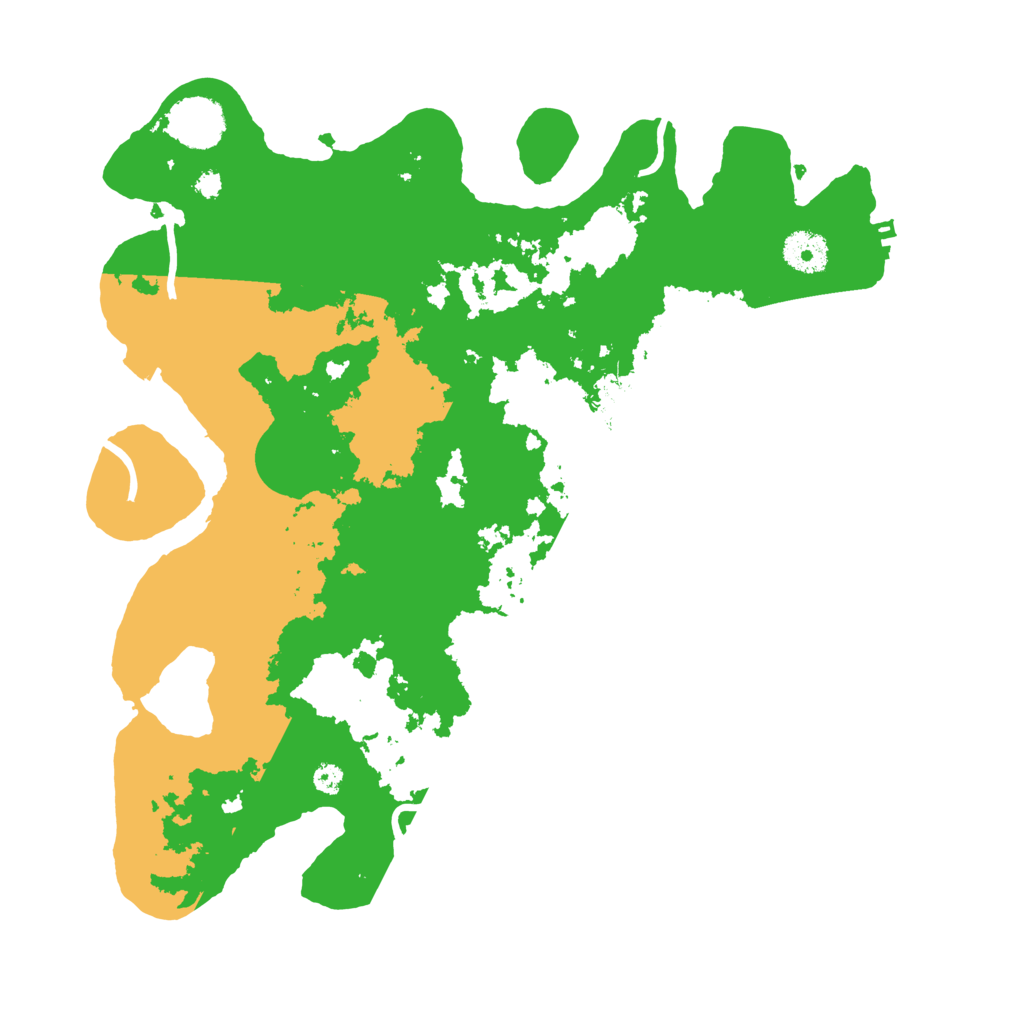 Biome Rust Map: Procedural Map, Size: 3550, Seed: 95664624