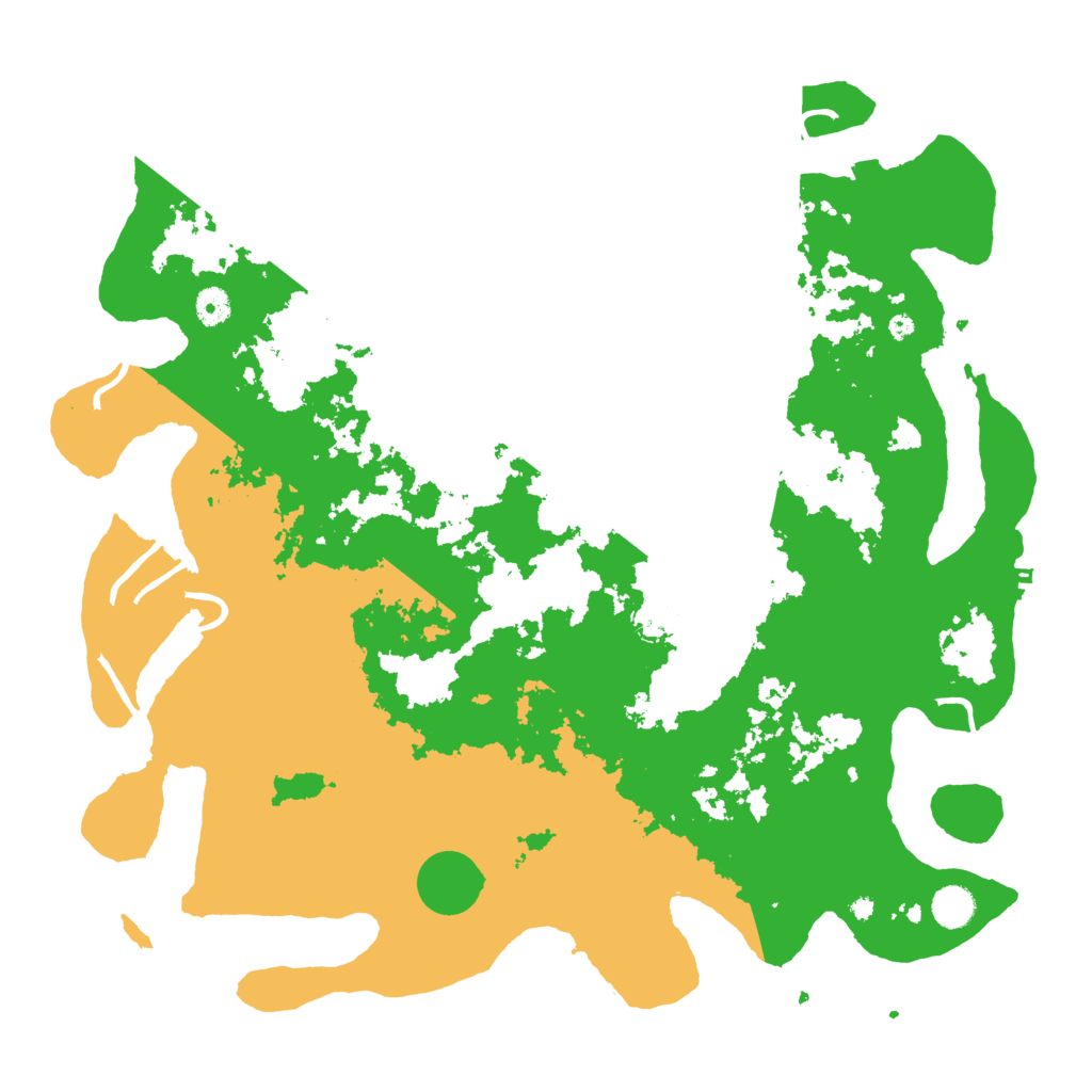 Biome Rust Map: Procedural Map, Size: 4500, Seed: 501192422