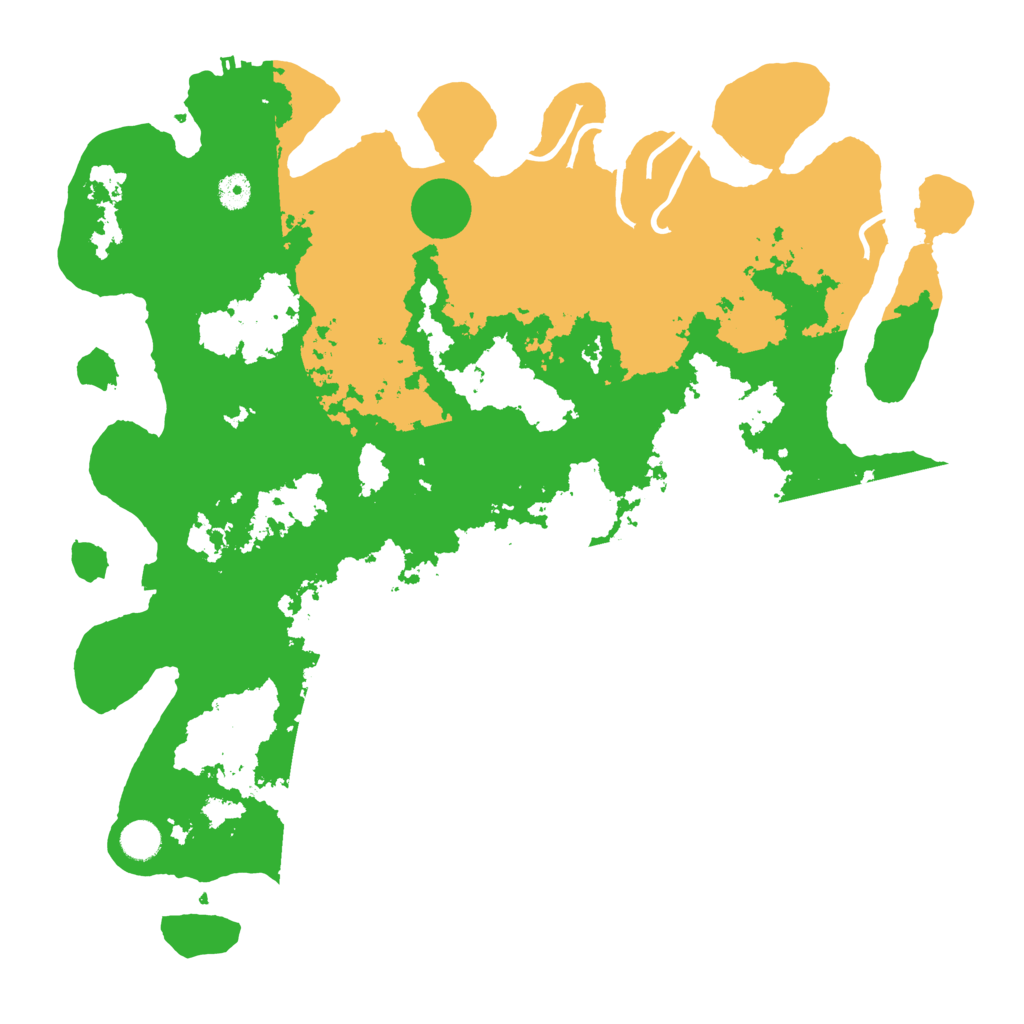 Biome Rust Map: Procedural Map, Size: 4500, Seed: 405105328