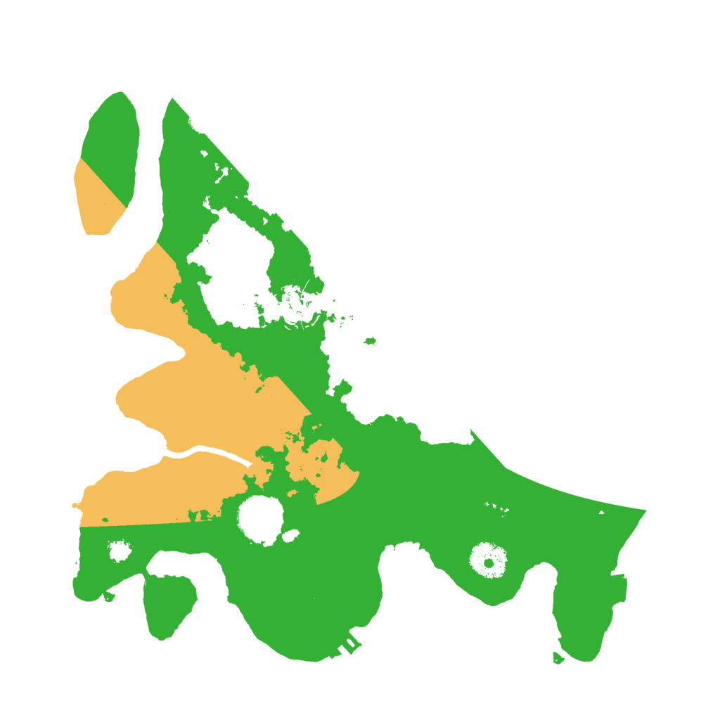 Biome Rust Map: Procedural Map, Size: 3000, Seed: 1835446290