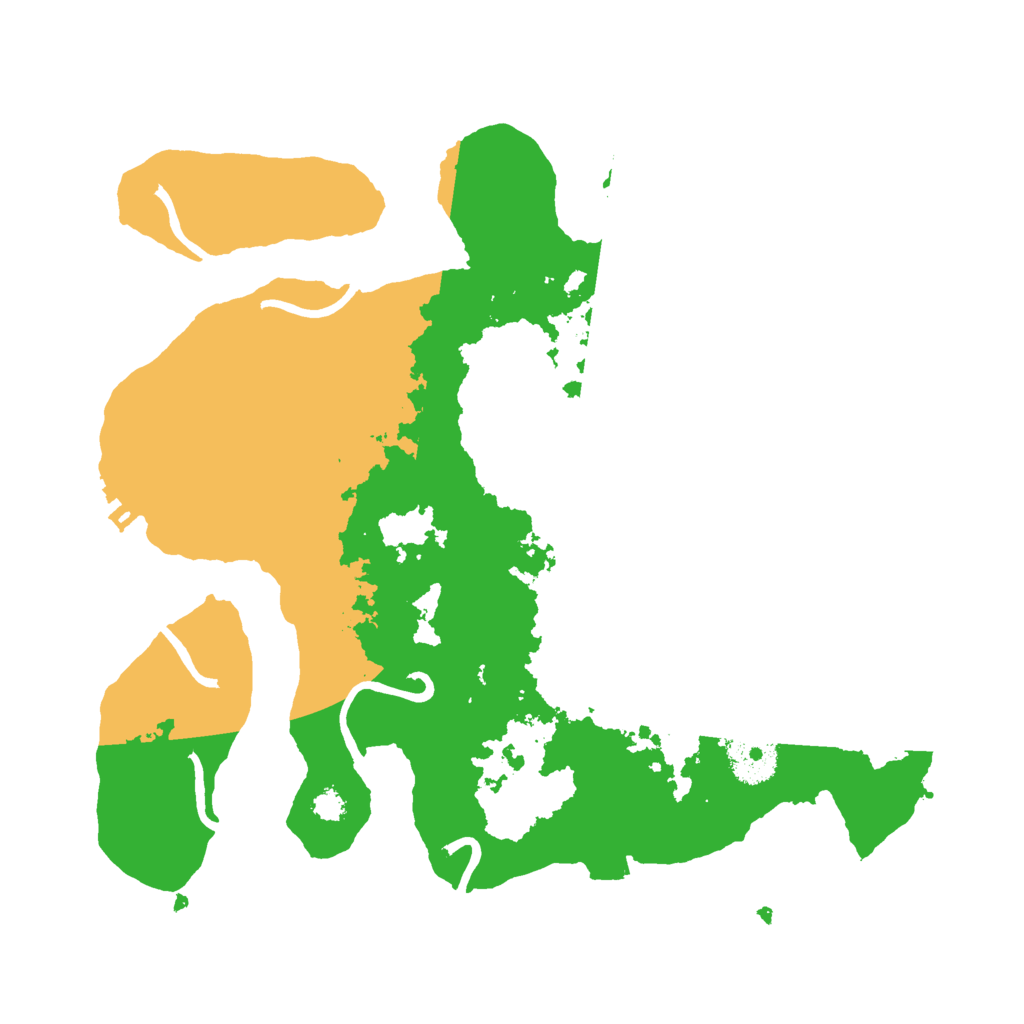 Biome Rust Map: Procedural Map, Size: 3000, Seed: 27173624