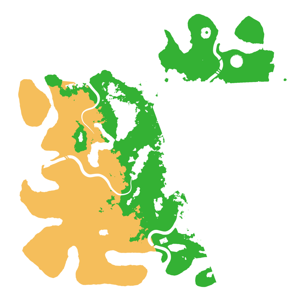 Biome Rust Map: Procedural Map, Size: 4250, Seed: 146277117