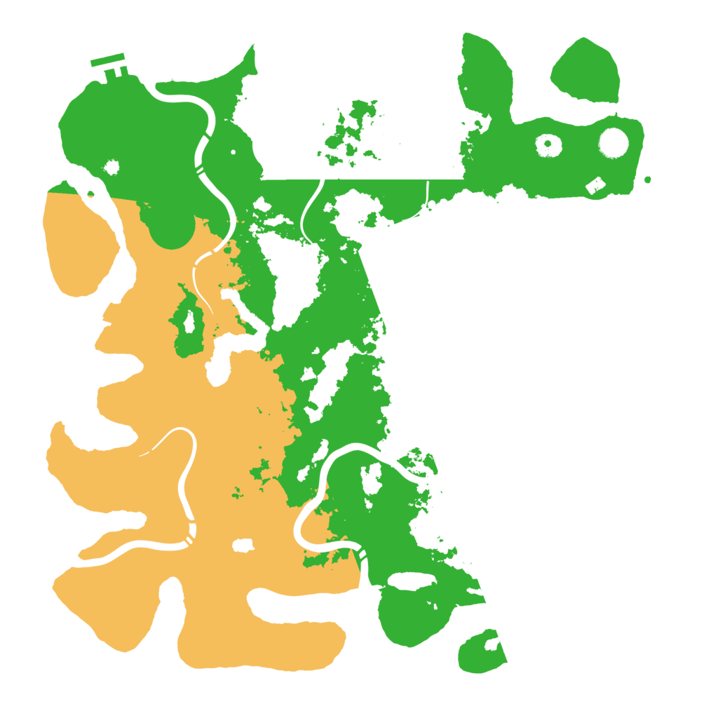 Biome Rust Map: Procedural Map, Size: 4250, Seed: 146277117