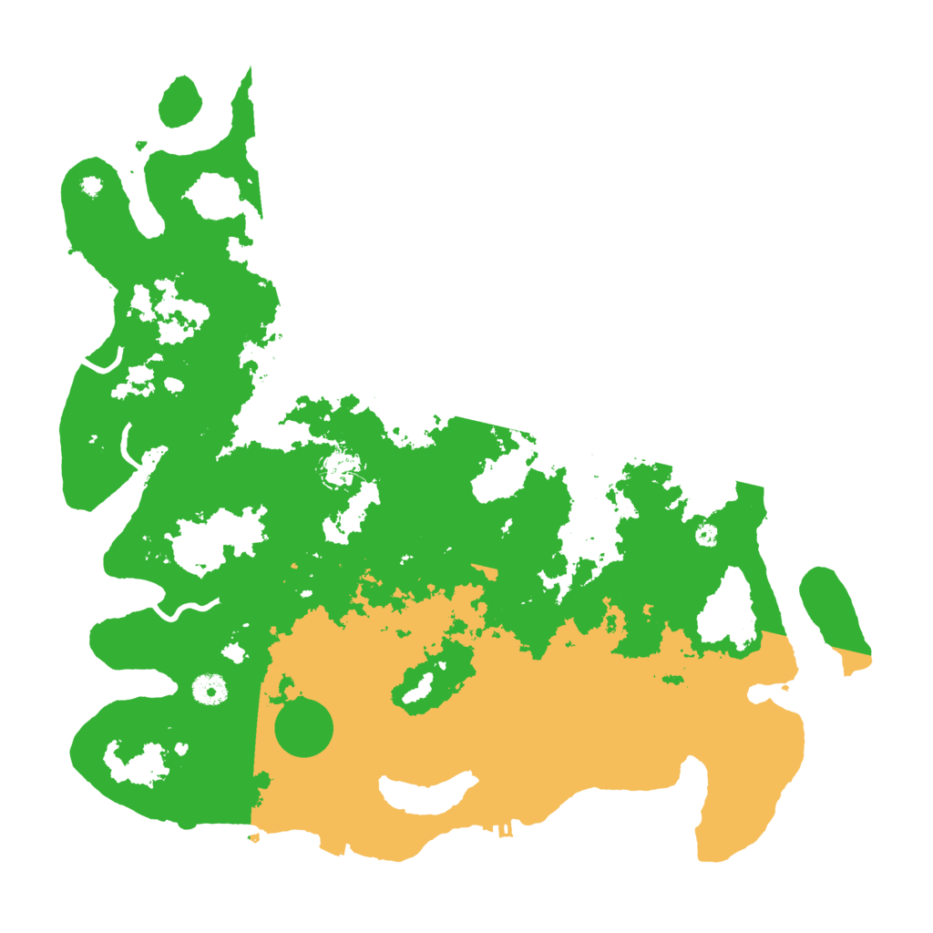 Biome Rust Map: Procedural Map, Size: 4200, Seed: 483755294