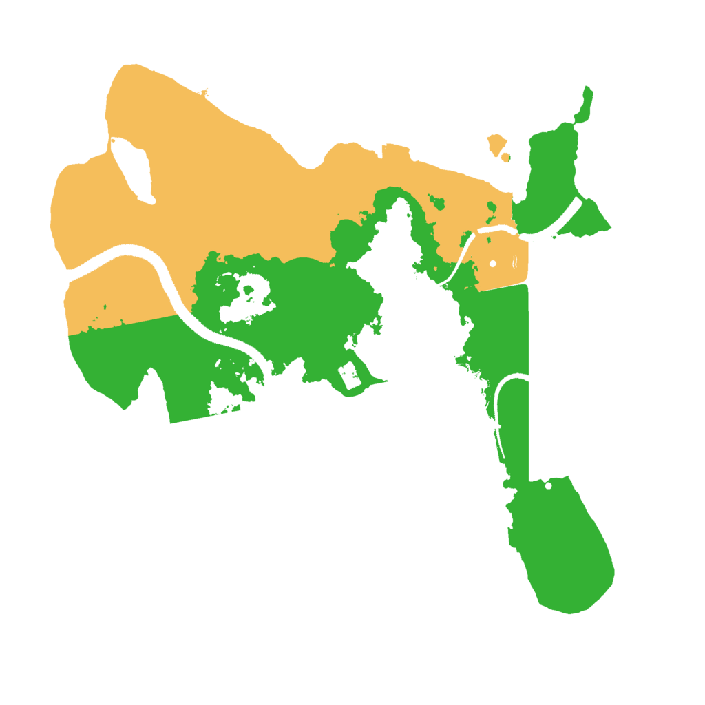 Biome Rust Map: Procedural Map, Size: 3000, Seed: 265329129