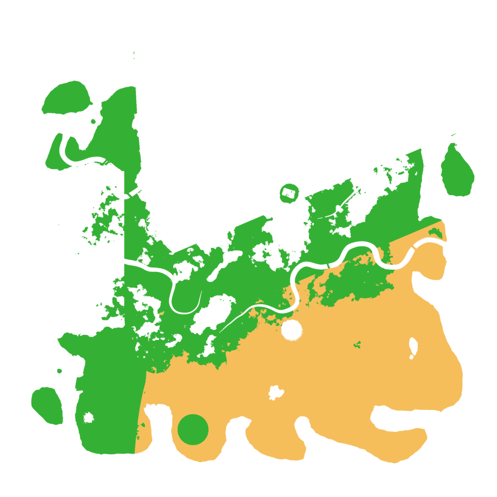 Biome Rust Map: Procedural Map, Size: 4250, Seed: 1984418540