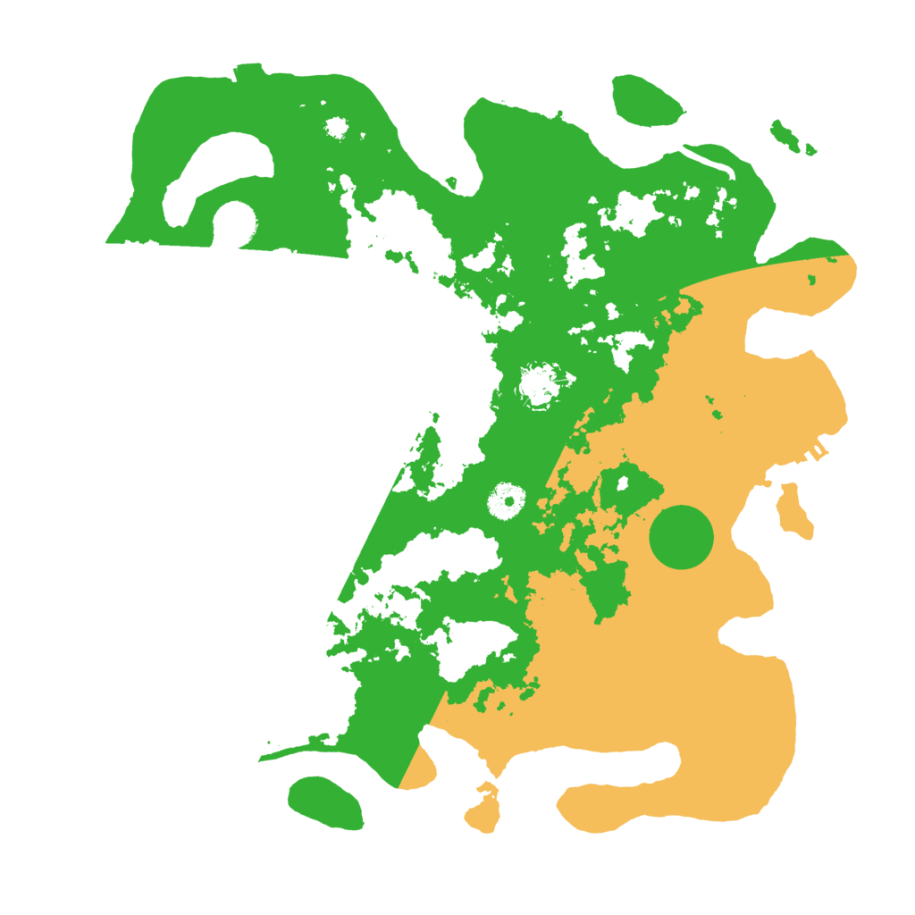 Biome Rust Map: Procedural Map, Size: 3750, Seed: 1076731255