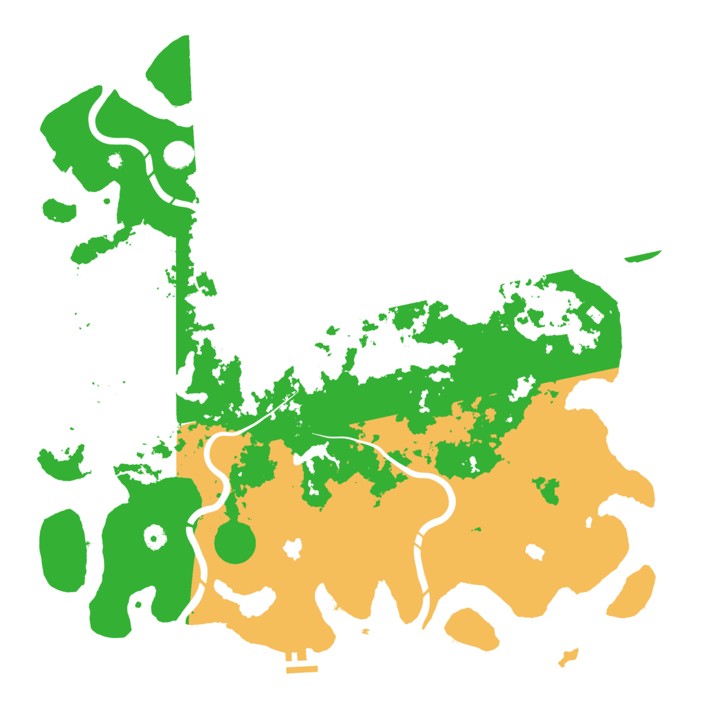 Biome Rust Map: Procedural Map, Size: 4500, Seed: 405150240