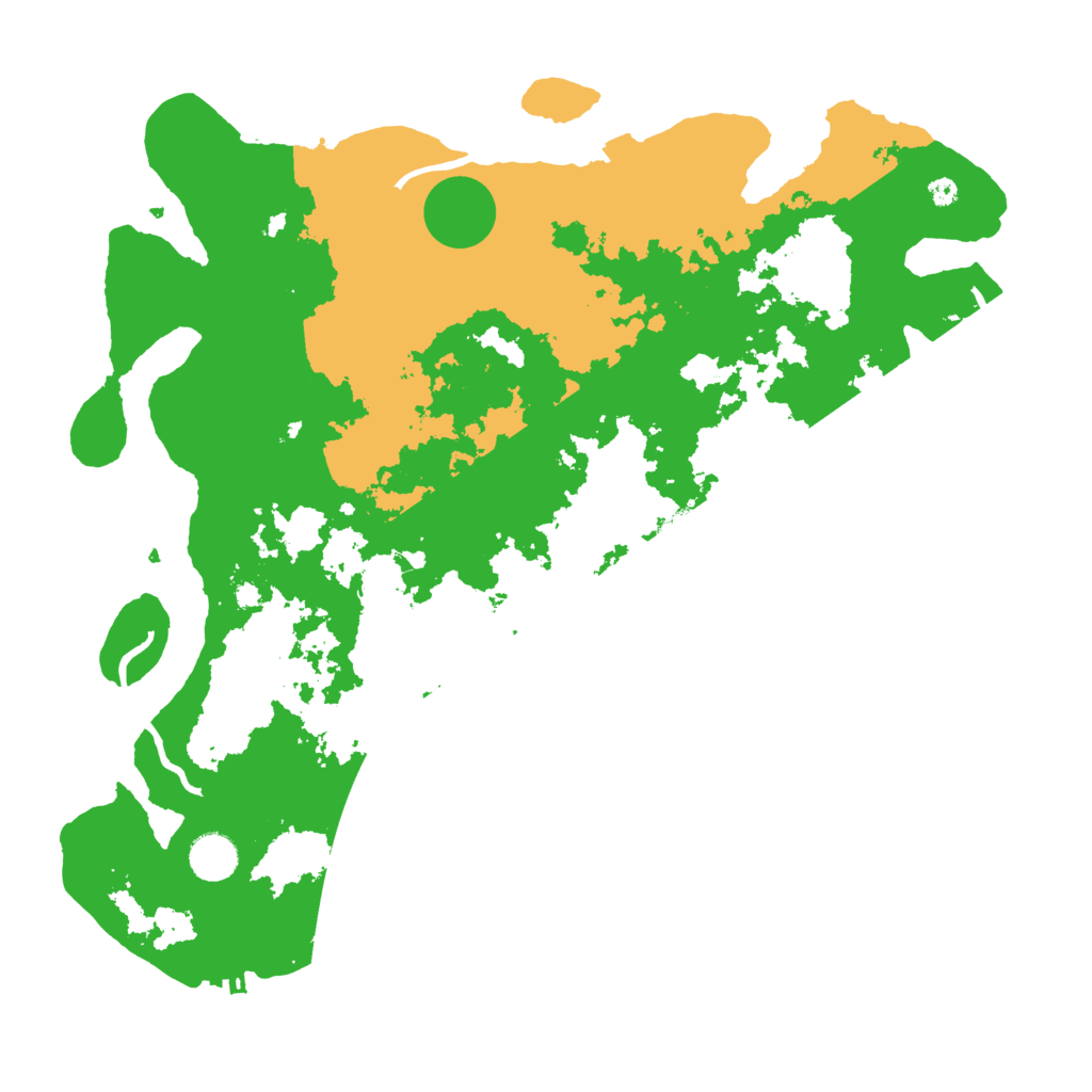 Biome Rust Map: Procedural Map, Size: 4000, Seed: 1579193959