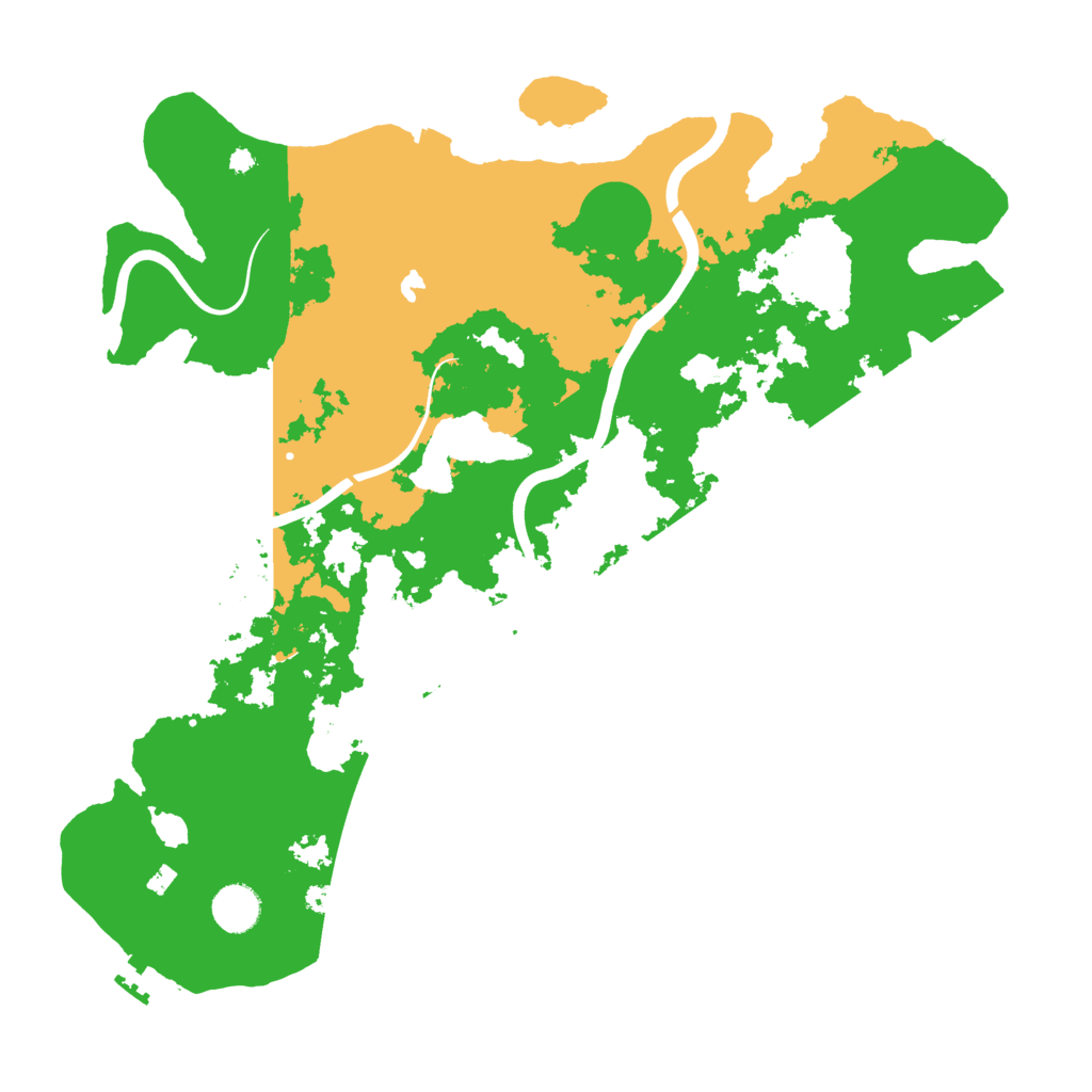 Biome Rust Map: Procedural Map, Size: 4000, Seed: 1579193959