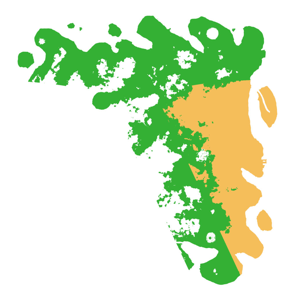 Biome Rust Map: Procedural Map, Size: 4500, Seed: 138663992