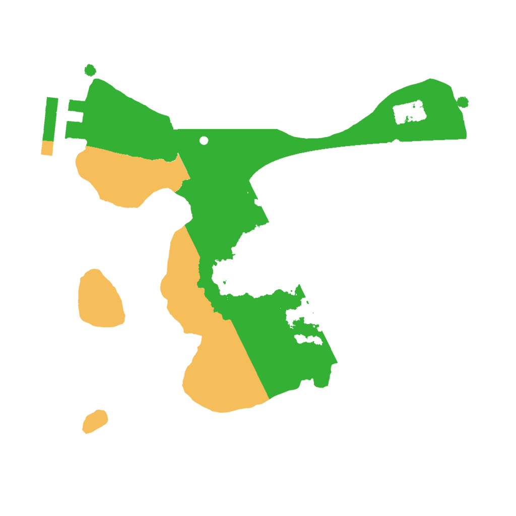 Biome Rust Map: Procedural Map, Size: 1800, Seed: 1235