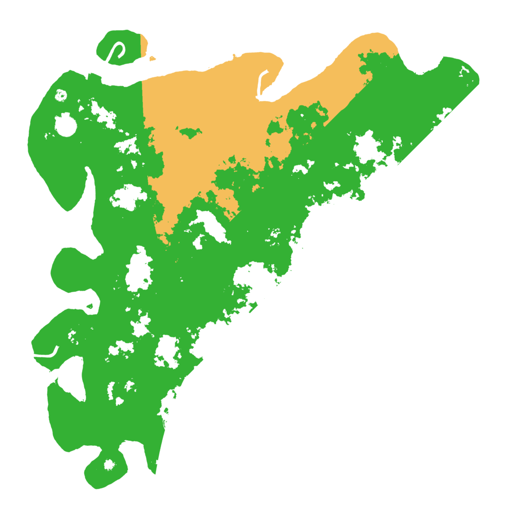 Biome Rust Map: Procedural Map, Size: 4500, Seed: 2007894560